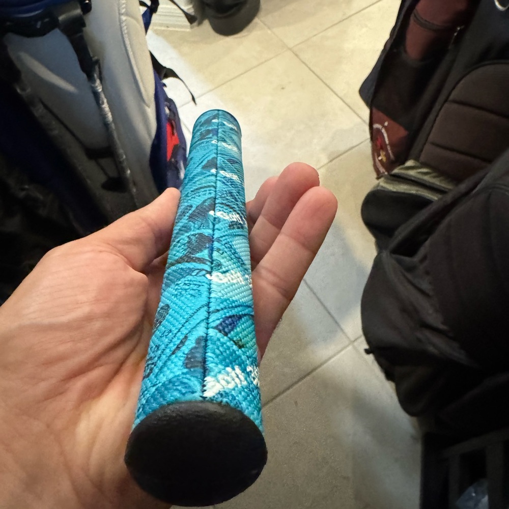 Blue Patterned Men's Accessory - Picture 6 of 6
